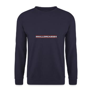 Mallorca 2024 - Unisex Pullover - Navy - Vorne - Alina (178cm) & Michal (187cm)