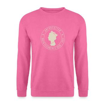 Queen Elizabeth II Unforgotton - Unisex Pullover - Pink - Vorne