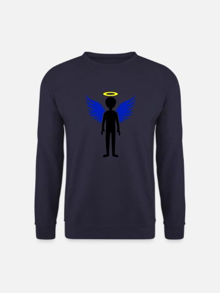 Ailes d’ange - Sweat-shirt Unisexe - marine