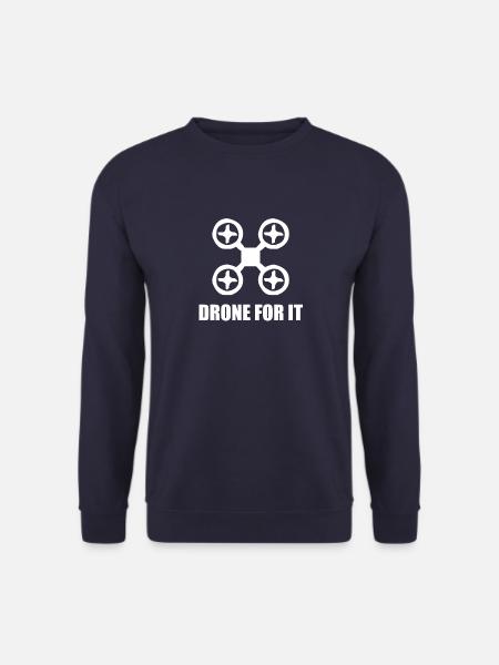 Drohne Drone Sports Fliegen Fly Race Pilot - Unisex Pullover - Navy