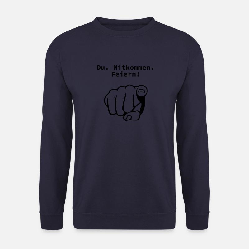 1feiern - Unisex Sweatshirt - navy