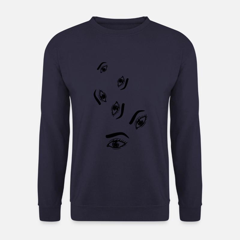 Augen symbol - Unisex Pullover - Navy
