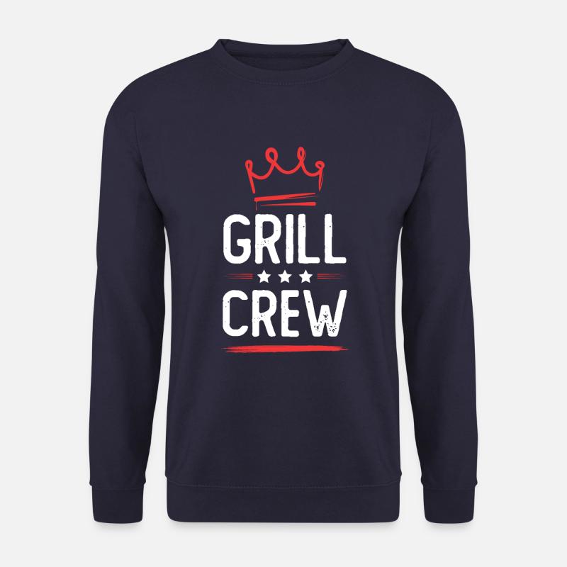 Grill Crew - Unisex Pullover - Navy