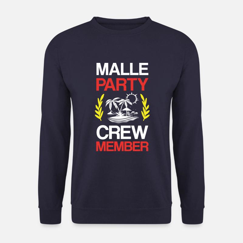 Malle Party Crew - Unisex Sweatshirt - navy