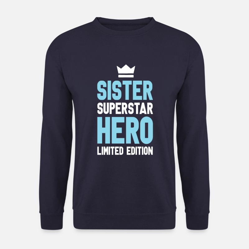 Schwester Limited Edition Spruch - Unisex Pullover - Navy