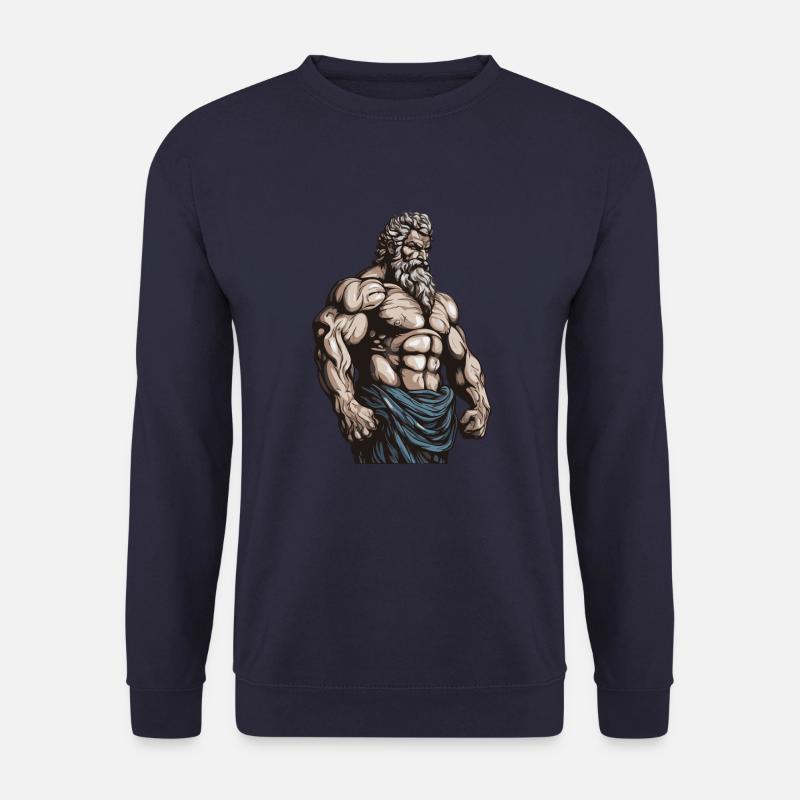 Bodybuilder Fitness - Unisex Pullover - Navy