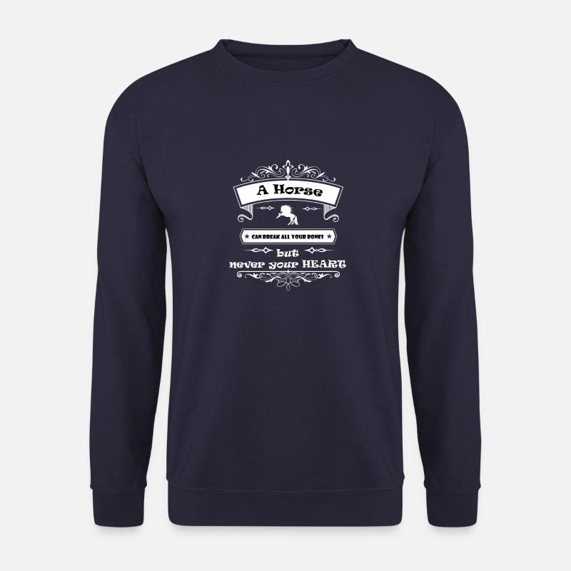 Horse - Unisex Pullover - Navy