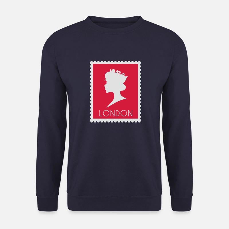 London - Unisex Pullover - Navy