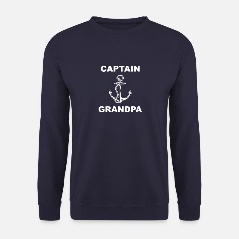 Captain Grandpa - Unisex Sweatshirt - navy