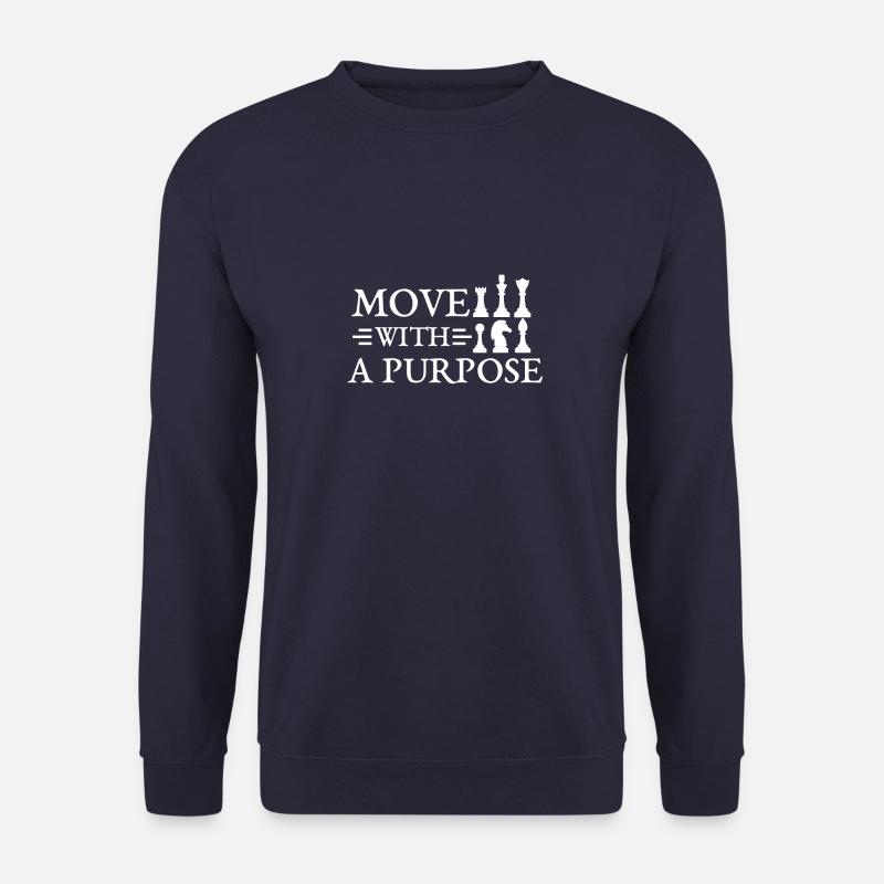 échecs - Sweat-shirt Unisexe - marine