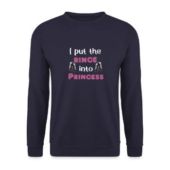 Super cadeau de danse irlandaise pour les filles pour irlandais - Sweat-shirt Unisexe - marine - Devant - Alina (178cm) & Michal (187cm)