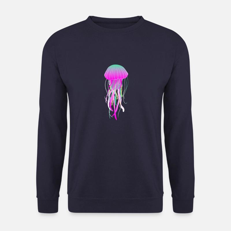 Méduse cadeau méduse - Sweat-shirt Unisexe - marine
