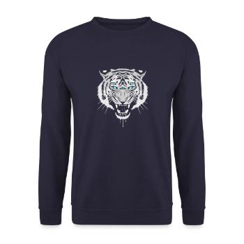 Snowblind - Sweat-shirt Unisexe - marine - Devant - Alina (178cm) & Michal (187cm)