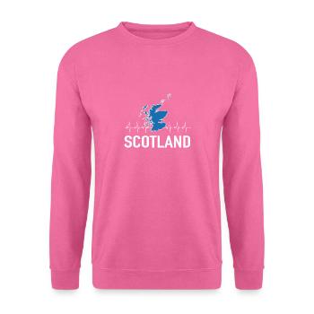 Cadeau de Kilt Cornemuse Écosse - Sweat-shirt Unisexe - rose - Devant