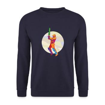 Cricket - Unisex Pullover - Navy - Vorne - Alina (178cm) & Michal (187cm)