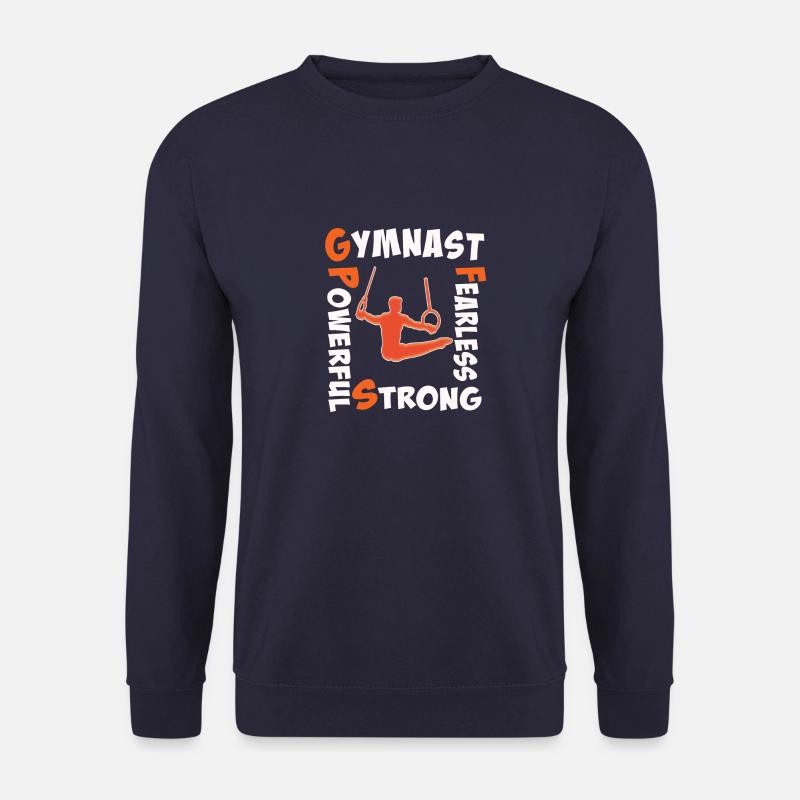 Awesome Gymnastik Boy Turner Kraft Kraft Kraft - Unisex Pullover - Navy