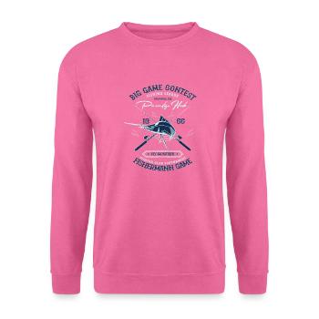 Tee shirt Paradise Crochet Mojo Design Concours de Big Game - Sweat-shirt Unisexe - rose - Devant