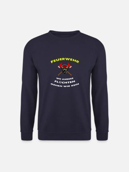 Feuerwehr - Unisex Pullover - Navy