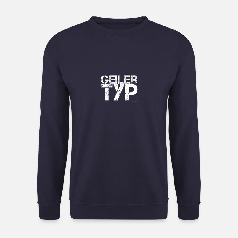Geiler Typ - Unisex Pullover - Navy