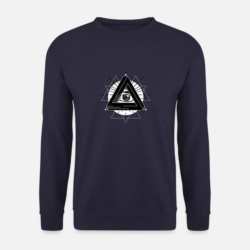 Mystisches Auge - Unisex Pullover - Navy