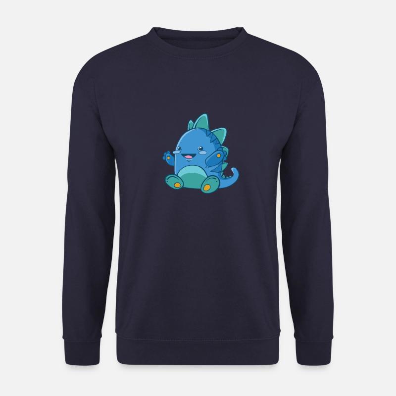 Baby glücklich Dinosaurier - Unisex Pullover - Navy