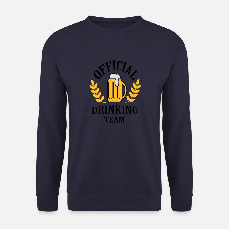 official_drinking_team - Unisex Pullover - Navy