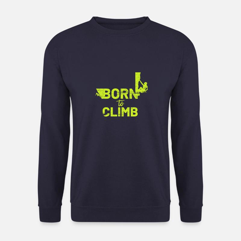 Born to Climb - Unisex Pullover - Navy