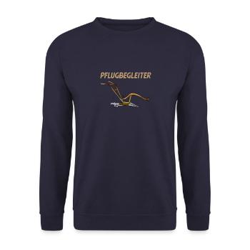 Compagnon de charrue - cadeau pour les agriculteurs - Sweat-shirt Unisexe - marine - Devant - Alina (178cm) & Michal (187cm)