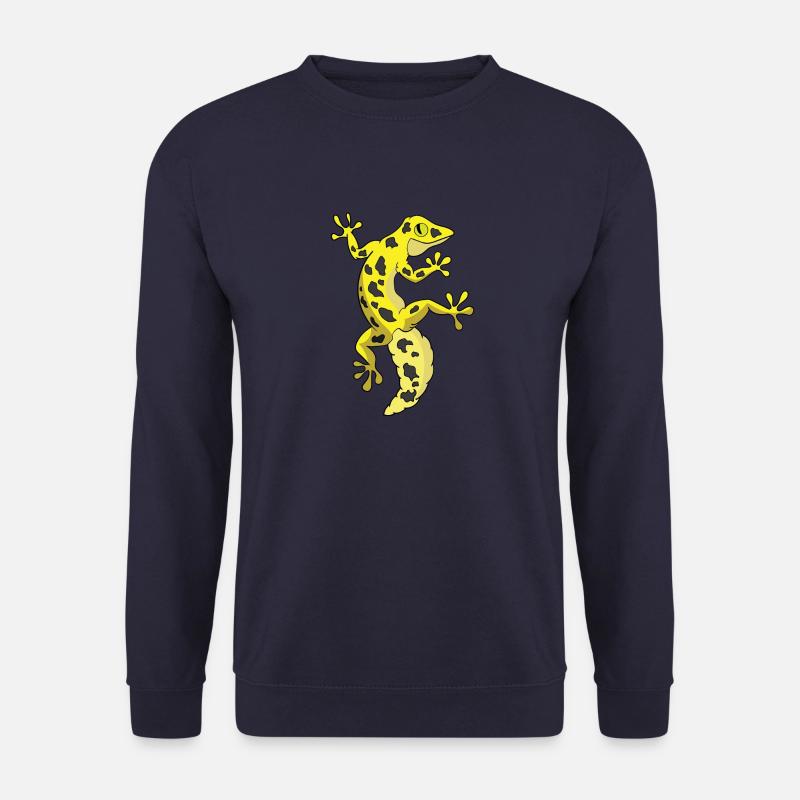 Lizard Gecko Leopard Gecko - Unisex Sweatshirt - navy