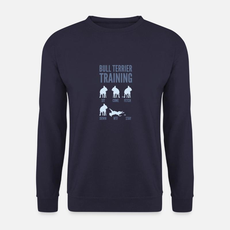 Bullterrier Training - Unisex Pullover - Navy