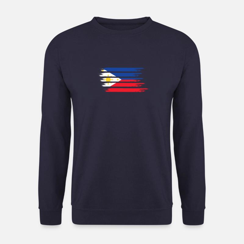 Philippinen Flagge - Unisex Pullover - Navy