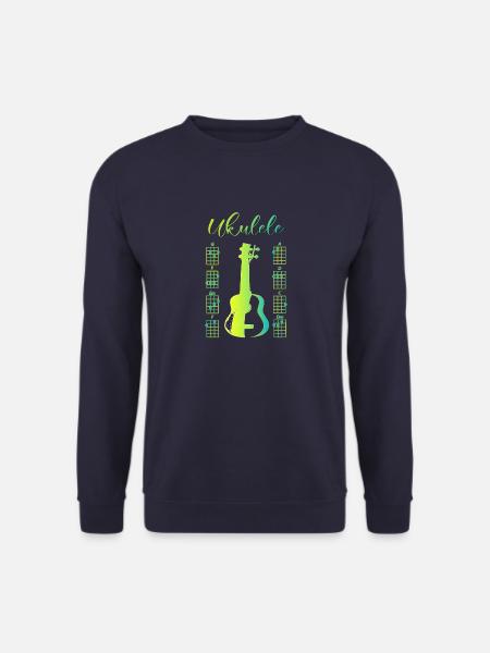 Uku love yellow - Unisex Sweatshirt - navy