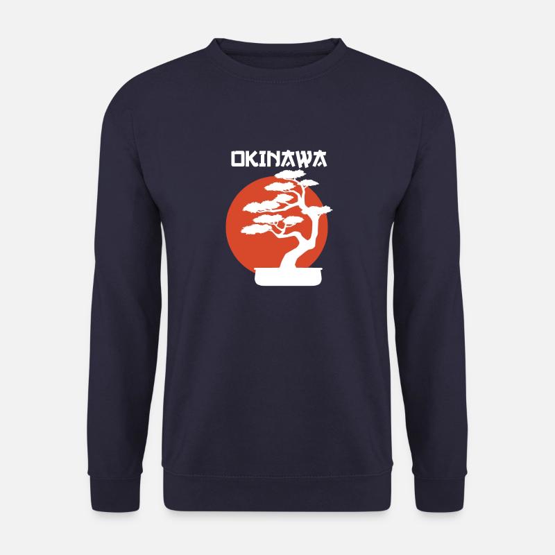 Okinawa Bonsai Baum - Unisex Pullover - Navy