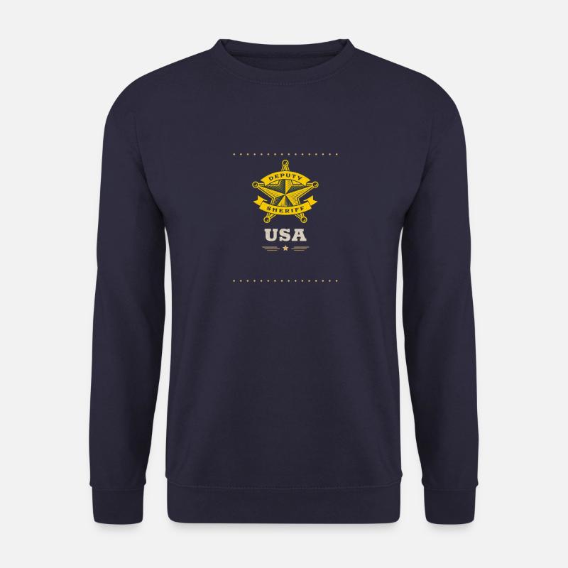 Deputy Sheriff Hilfssheriff - USA Amerika Western - Unisex Pullover - Navy