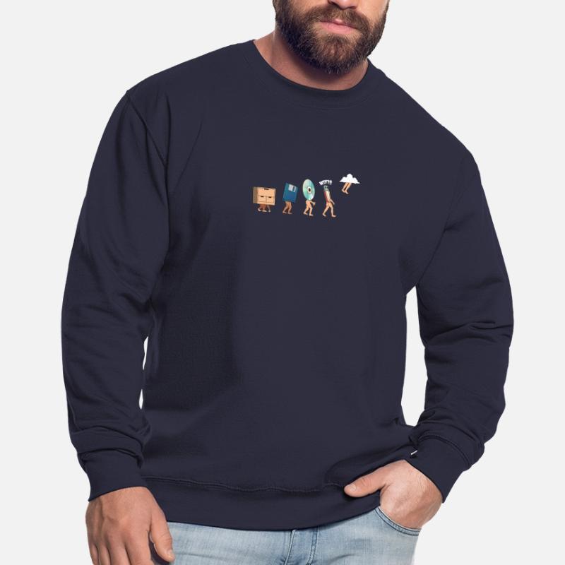 Cloud Computing Evolution - Geschenkidee für Nerd Unisex Pullover