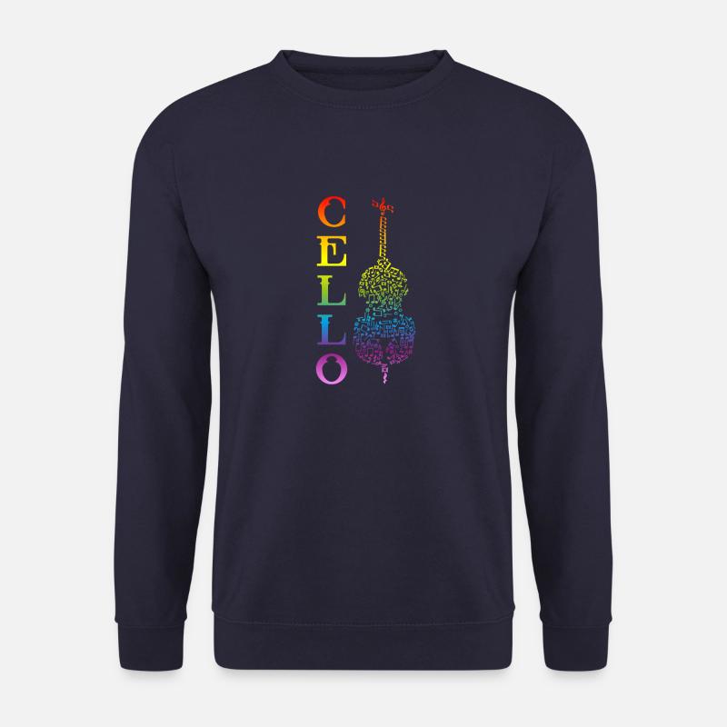 Violoncelliste violoncelle violoncelle - Sweat-shirt Unisexe - marine
