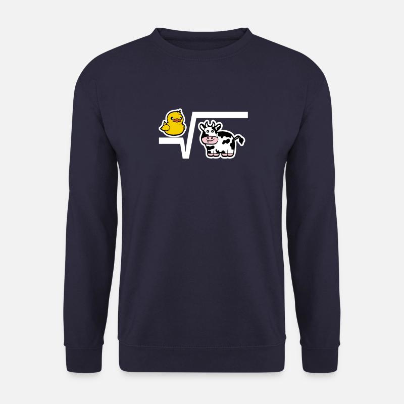 T-Shirt Math Nth Root - Duck Root - Sweat-shirt Unisexe - marine