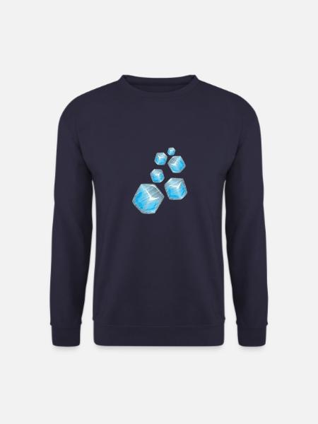 ice blocks - Unisex Sweatshirt - navy