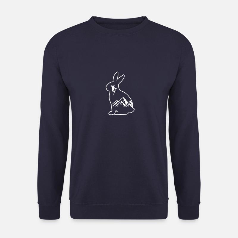 Lapin de ski doux - Sweat-shirt Unisexe - marine