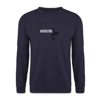 KatastroFEE - Katasrophe - Fee - Freundin - Unisex Pullover - Navy - Vorne - Alina (178cm) & Michal (187cm)