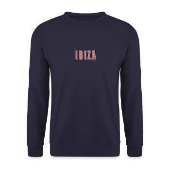 Ibiza - Unisex Pullover - Navy - Vorne - Alina (178cm) & Michal (187cm)