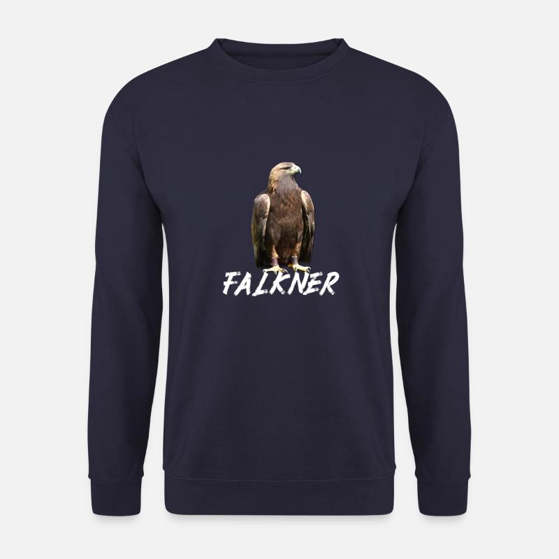 Vogeltier Greifvogel Krallen Falkner - Unisex Pullover - Navy