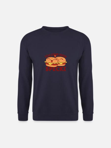 Hamburger Ich liebe dich Specki - Unisex Pullover - Navy