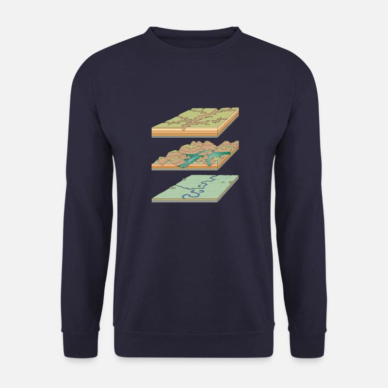 Geologie - Unisex Pullover - Navy