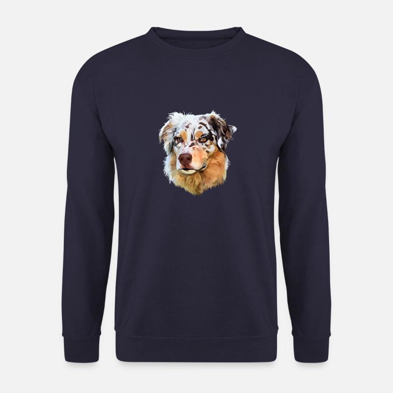 Australian Shepherd - Unisex Pullover - Navy