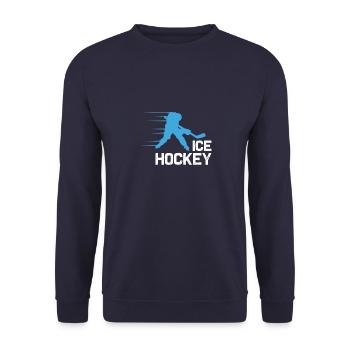 Eishockey - Unisex Pullover - Navy - Vorne - Alina (178cm) & Michal (187cm)