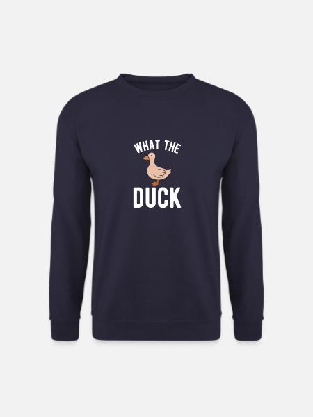What The Duck - Unisex Sweatshirt - navy