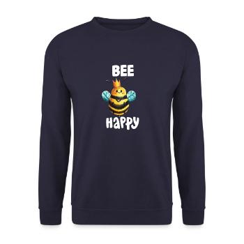 Déguisement de déguisement de clown abeilles carnaval - Sweat-shirt Unisexe - marine - Devant - Alina (178cm) & Michal (187cm)