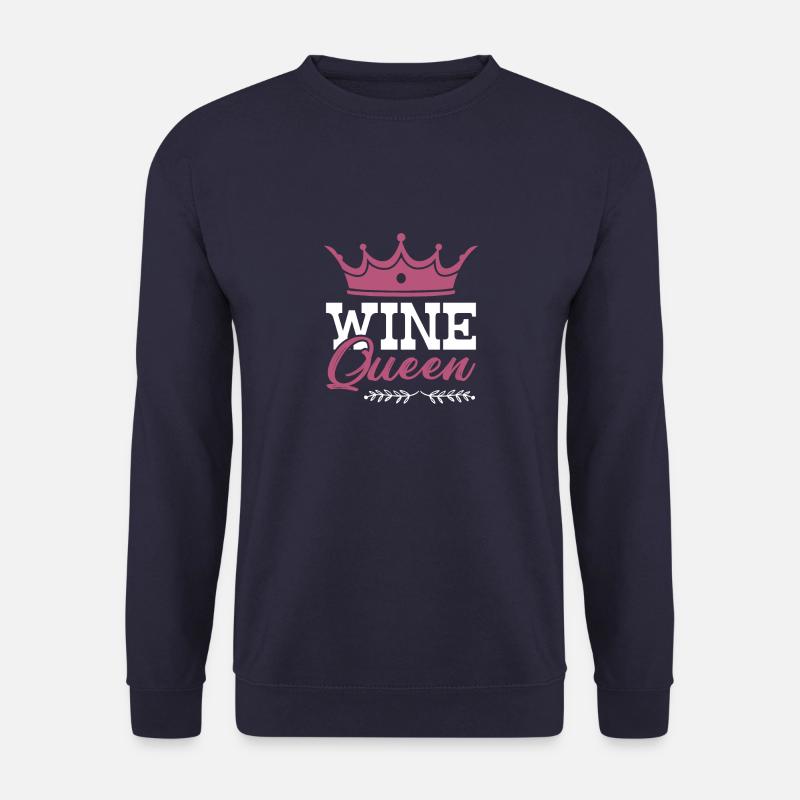 Wine Queen - Unisex Pullover - Navy