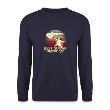 Best Mom Ever Sugar Glider Sugar Mommy Pet Lover - Sweat-shirt Unisexe - marine - Devant - Alina (178cm) & Michal (187cm)